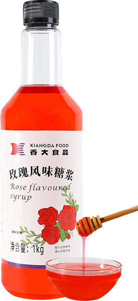 Rose flavor syrup 1kg