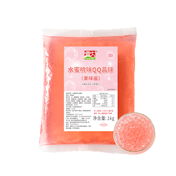 水蜜桃味晶球