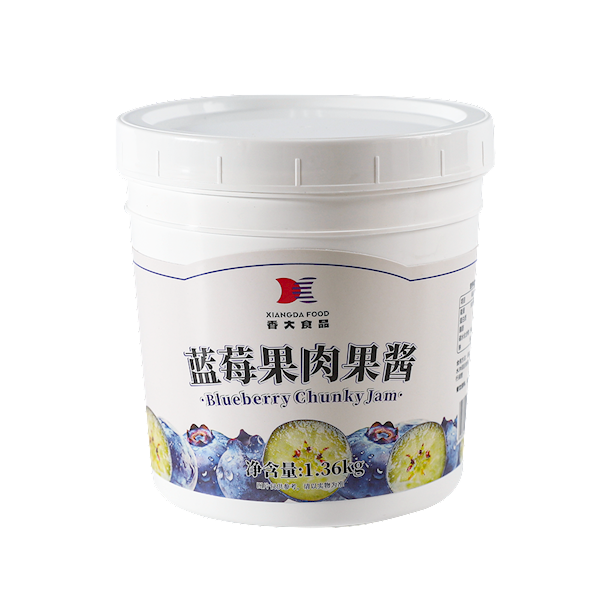 蓝莓果肉果酱