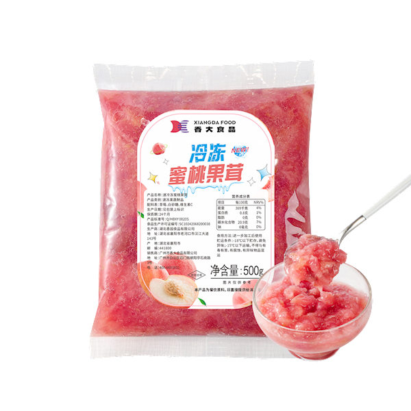 冷冻蜜桃果茸