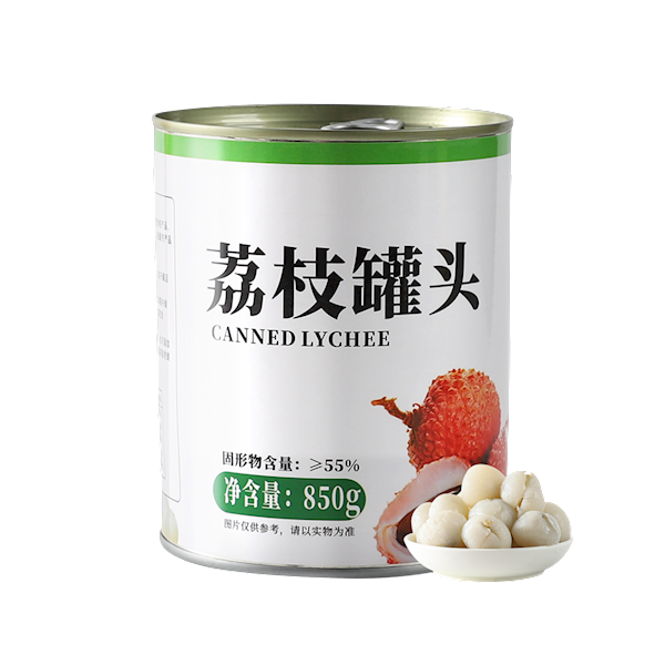 荔枝罐头850g
