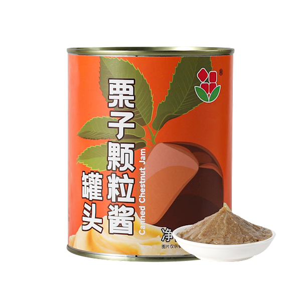 栗子颗粒酱罐头900g