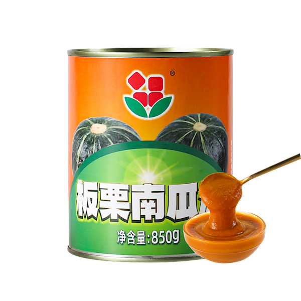 板栗南瓜泥罐头850g
