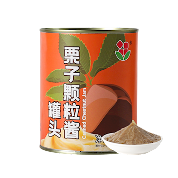 栗子颗粒酱罐头900g